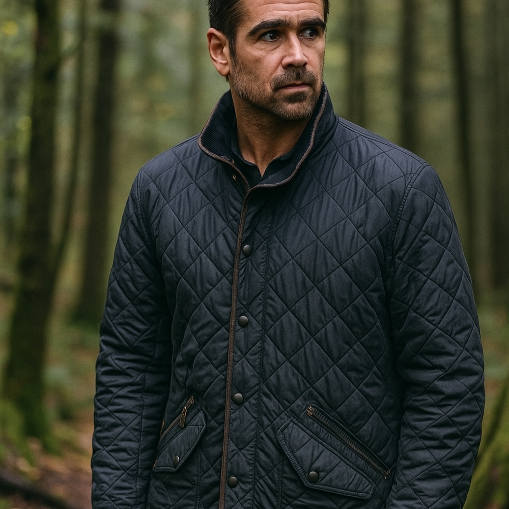 Barbour Men's Quilted Dark Jacket
